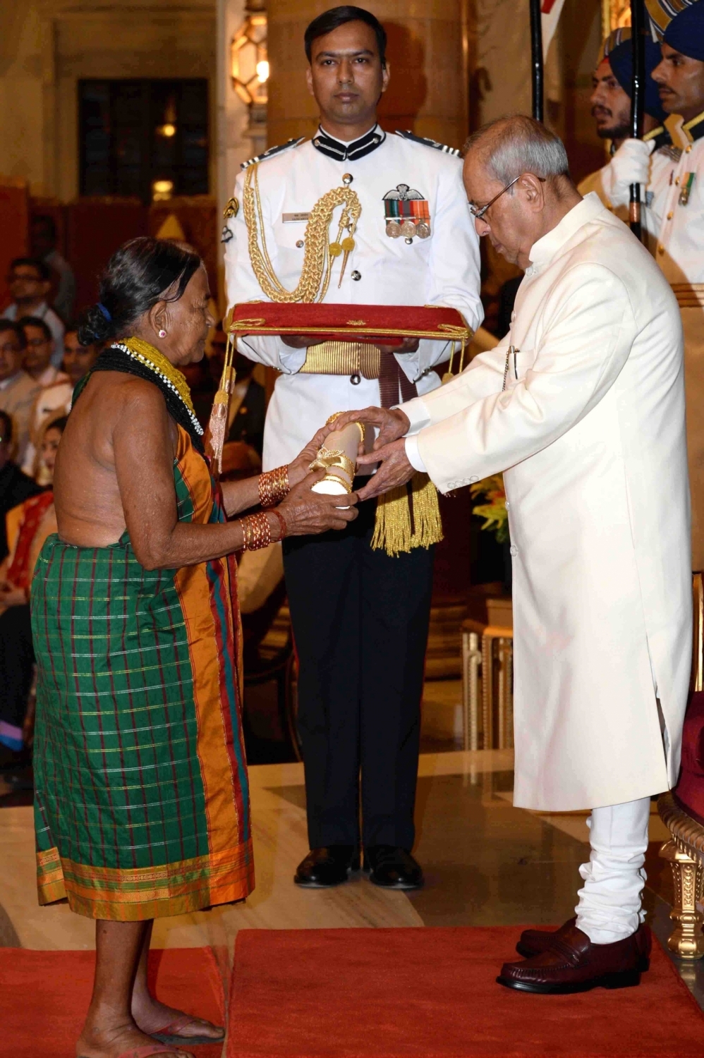 ಸುಕ್ರಿ ಗೌಡ, ಪದ್ಮಶ್ರೀ ಪ್ರಶಸ್ತಿ, Padma shree, Sukri bommagoada