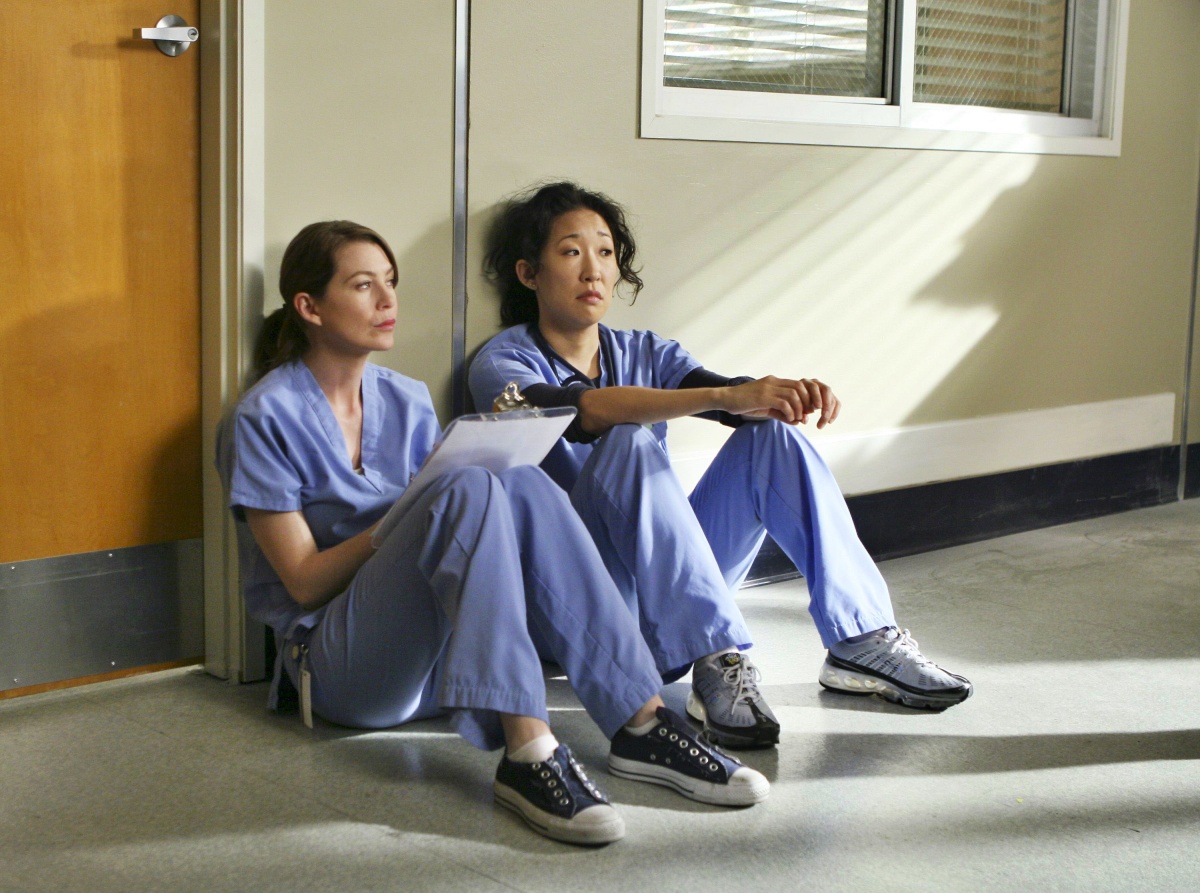 Meredith and Cristina