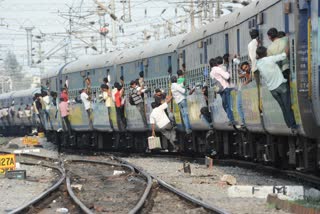 Viral Video on Throwing Water Bottles from Train