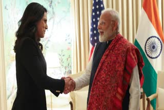 pm Modi meeting with Tulsi