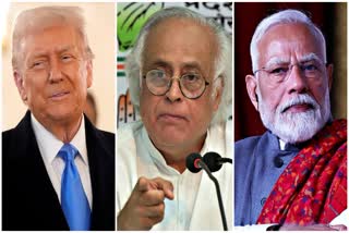 Congress asks PM Modi of if would courage to question President Trump