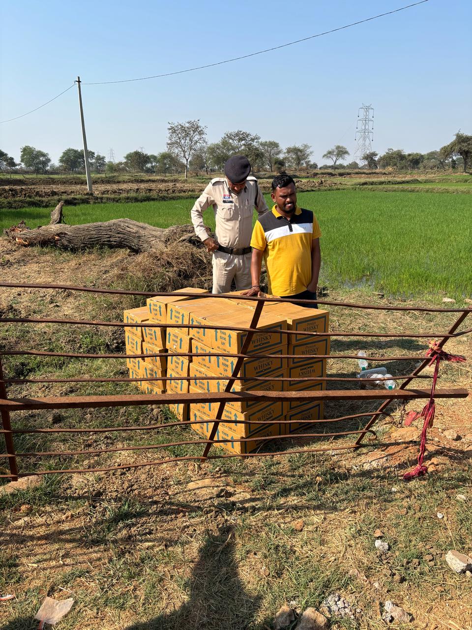 Stock of illegal liquor seized