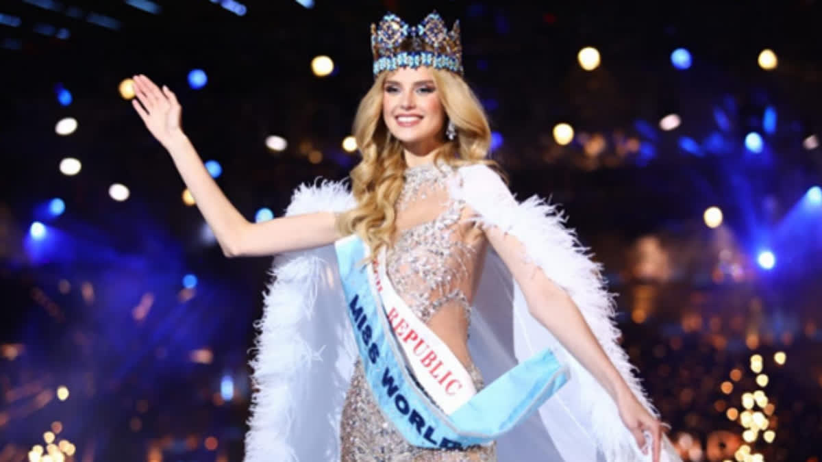 Krystyna Pyszkova was crowned the Miss World 2024 on Saturday in a grand ceremony held in Mumbai. The 71st Miss World pageant returned to India after a 28-year break on March 9. The major event had contestants from over 110 countries.