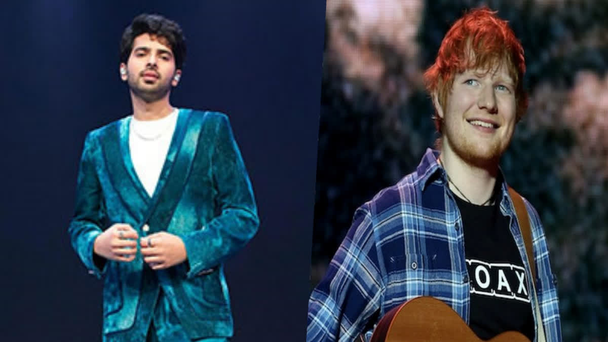 Armaan Malik Shakes a Leg with Ed Sheeran on Butta Bomma Ahead of Latter's Concert