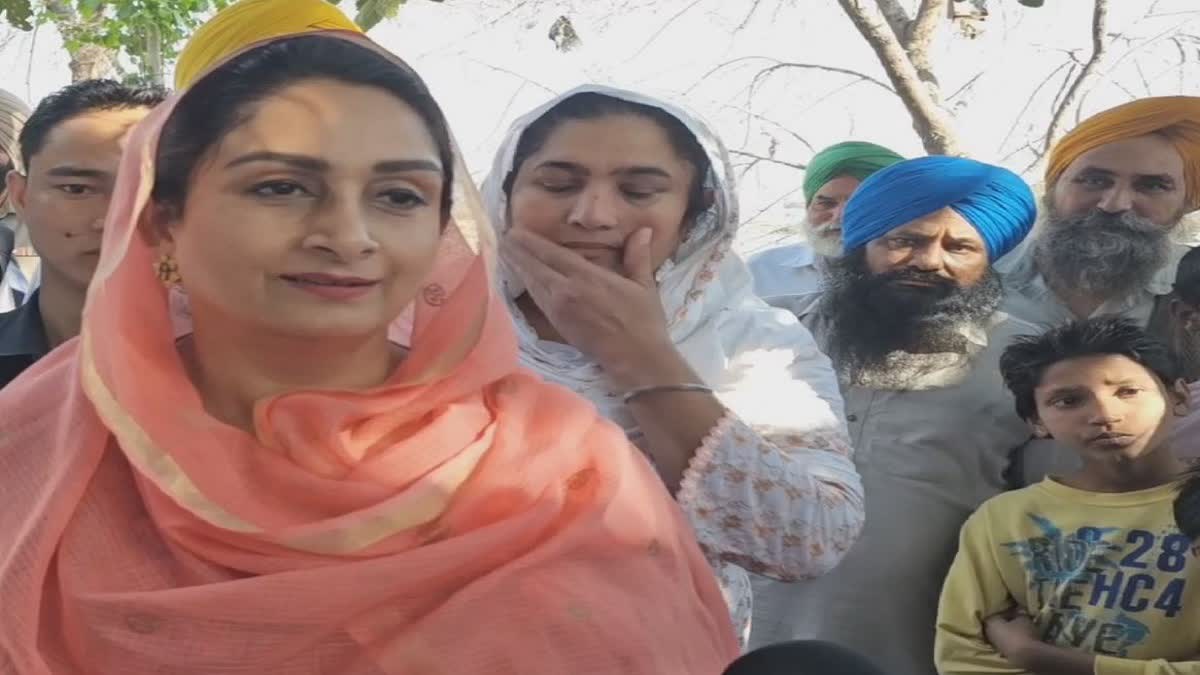 Congress and AAP gained power by making false promises to the people of Punjab: Harsimrat Kaur Badal