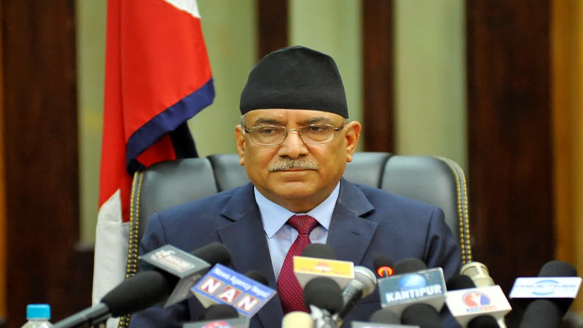 Nepal Pm Pushpa Kamal Dahal