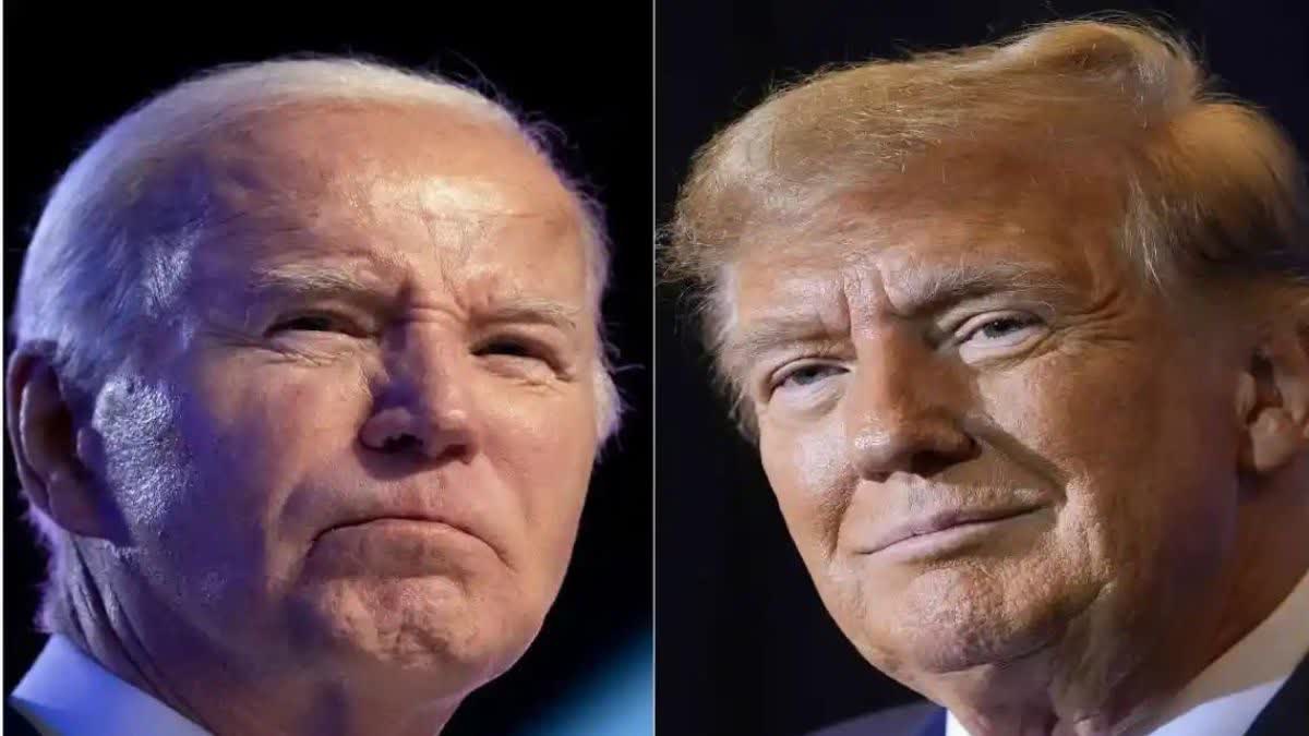 Joe Biden and Donald Trump