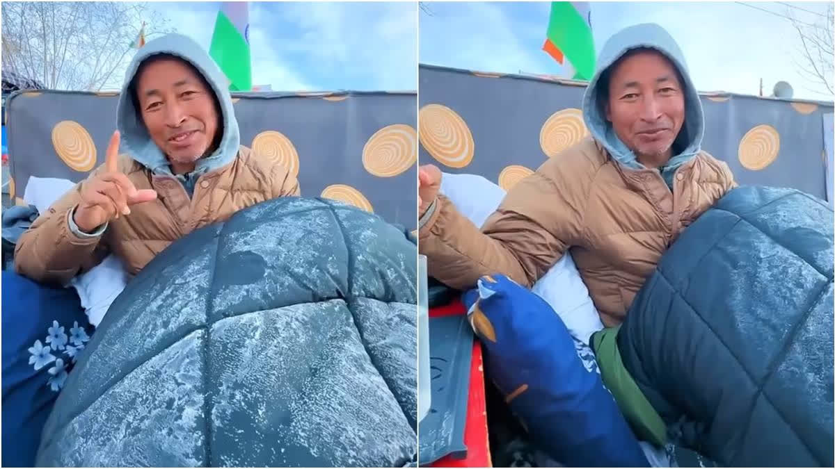 Sonam Wangchuk is on a hunger strike in Leh