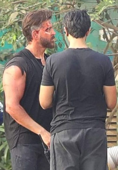 Hrithik Roshan War 2 viral pics