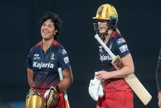 Ellyse Perry bowled the tournament's best spell as she took six scalps and then smashed a dogged 40-run knock to boost Royal Challengers Bangalore to register a dominating seven-wicket victory over Mumbai Indians and advance to the knock stage in the Women's Premier League on Tuesday.