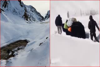 Heavy Snowfall in Lahaul Spiti