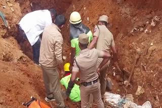 Ooty construction site mishap  Migrant worker death at Ooty  landslide at construction site  Ooty construction work accident
