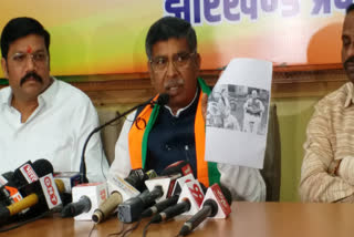 BJP attacked on allegations of Congress MLA Amba Prasad