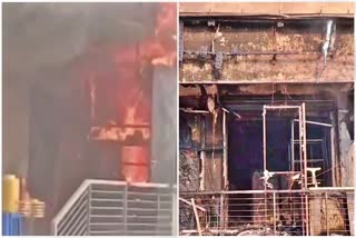 Massive Fire Accident in Warangal District