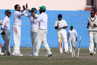 Mumbai are on the verge of clinching their 42nd Ranji Trophy title on the fourth day of the title decider against Vidarbha as they have set a target of a mammoth 538 for the opposition.