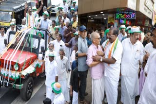 udf candidate rajmohn unniththan  Kasaragod Lok Sabha constituency  Rajmohan Unnithan Election campaign  Election campaign in Kasaragod