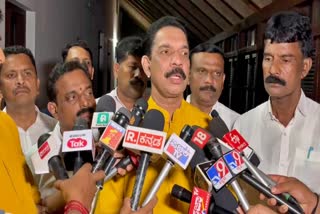 MP Nalin Kumar Kateel spoke to the media.
