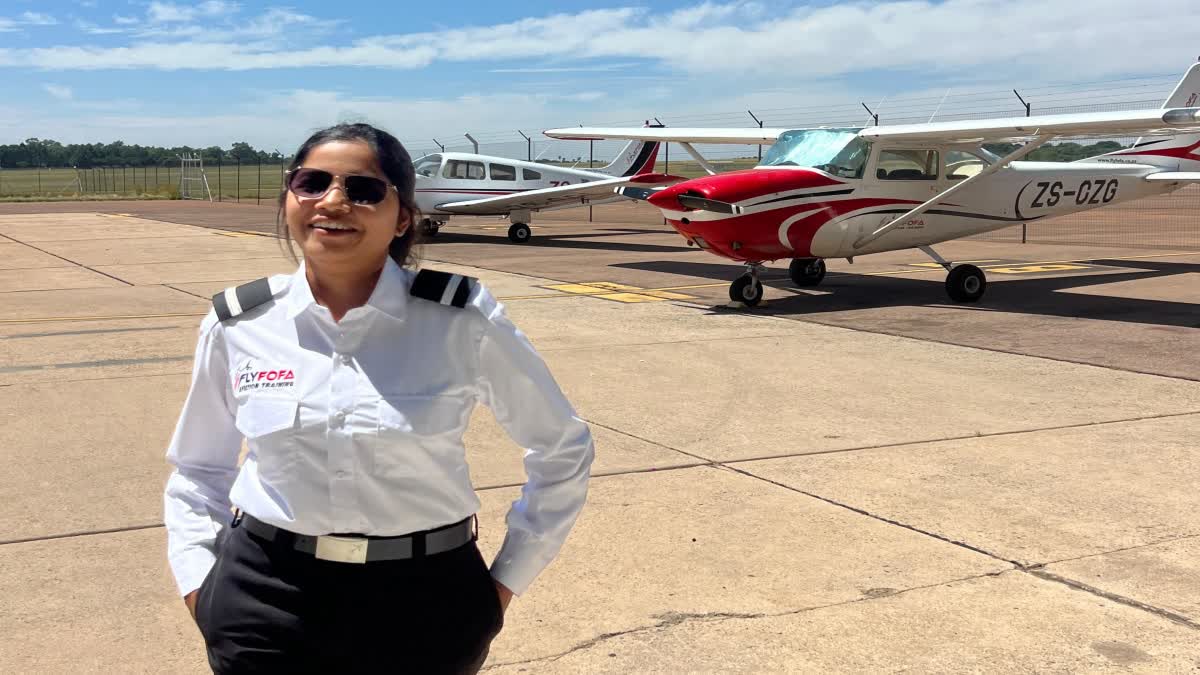 TRIBAL GIRL BECOME PILOT