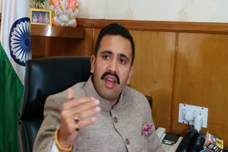 PWD Minister Vikramaditya Singh