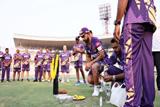 KKR START PRACTICE SESSION