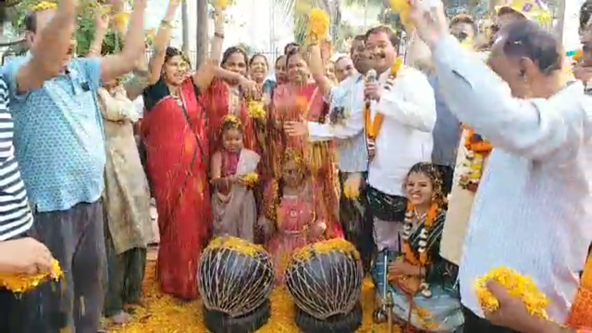 flowers Holi Celebration
