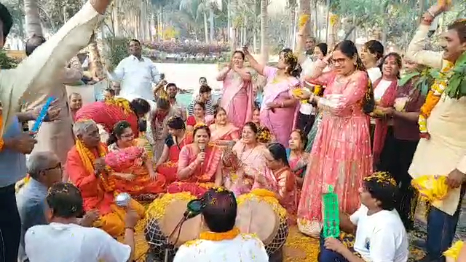 flowers Holi Celebration