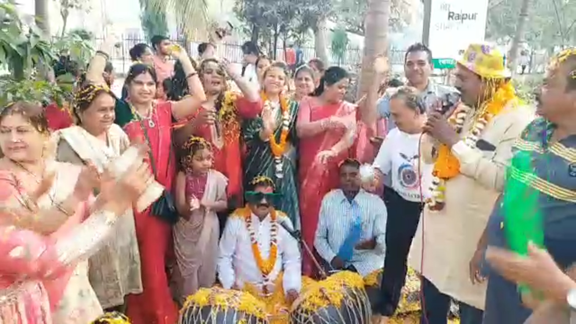 flowers Holi Celebration