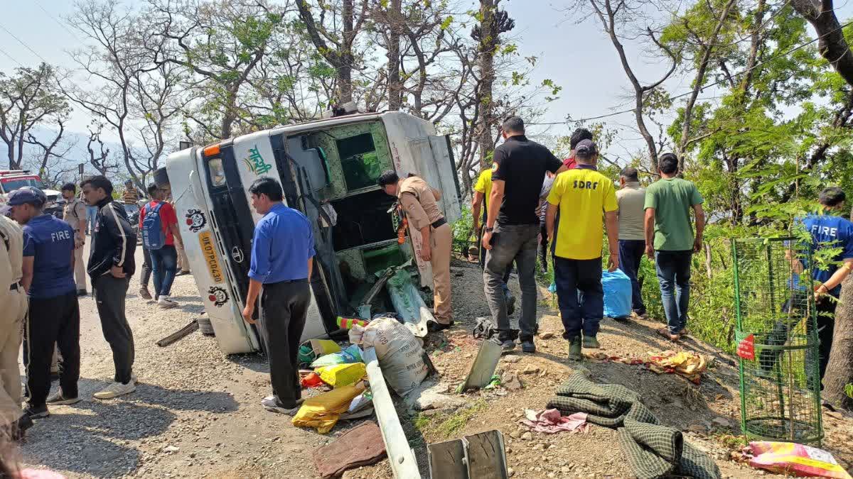 Tehri Road Accident