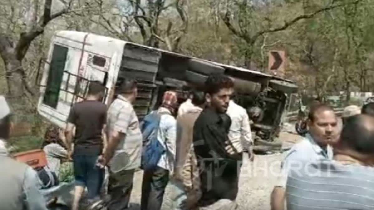 Uttarakhand: Bus Overturns on Rishikesh-Chamba route, 2 Passengers Critical