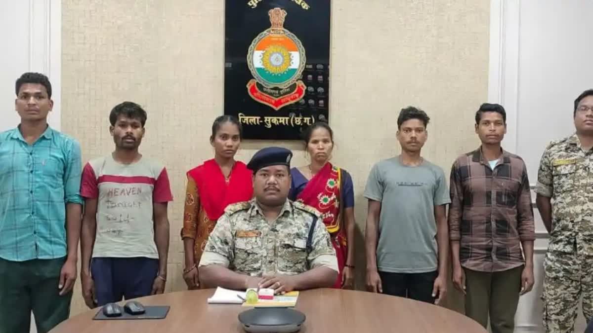 NAXALITES SURRENDERED IN SUKMA