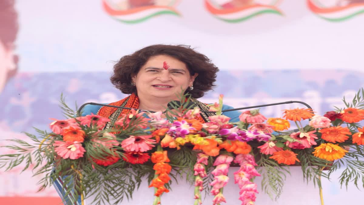 PRIYANKA GANDHI RALLY