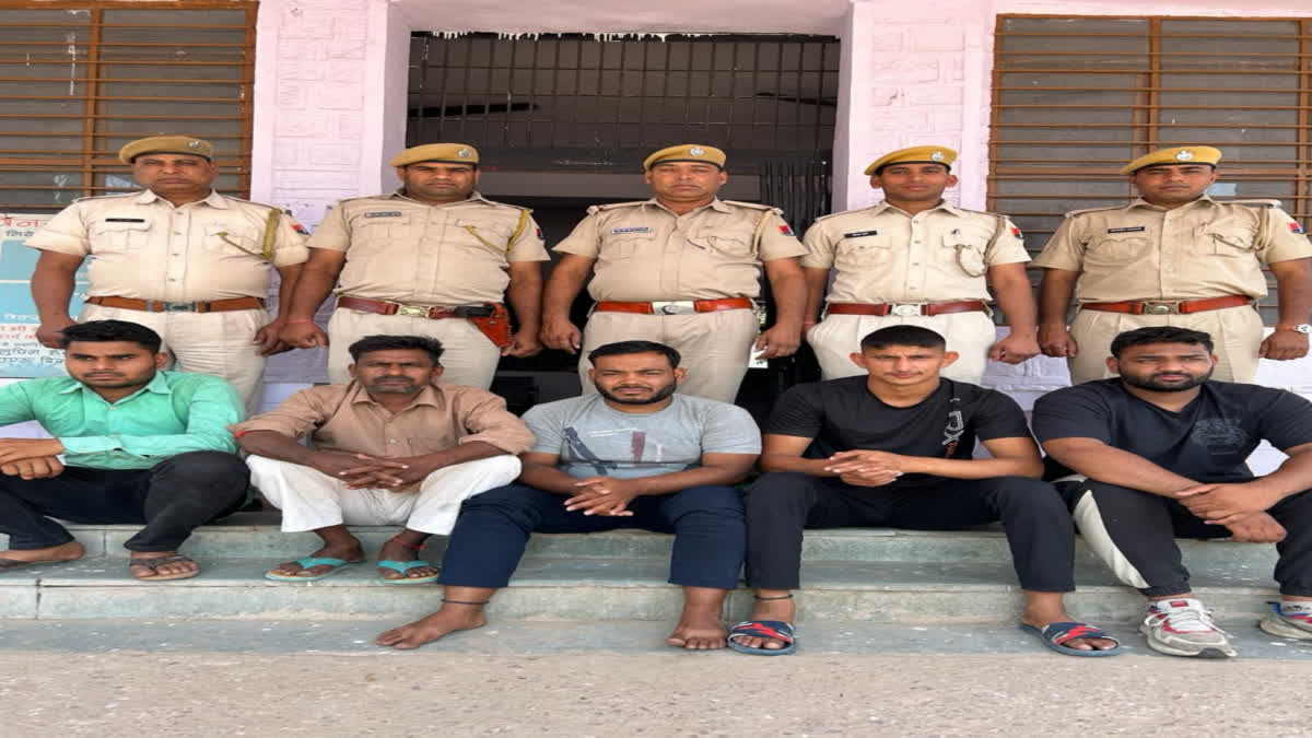 police raided 1 thousand places in Bharatpur division