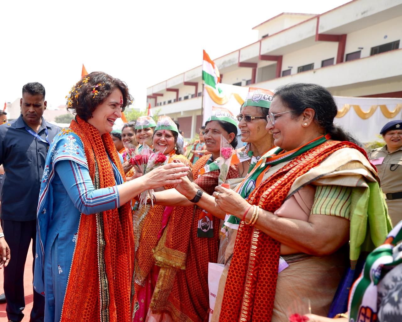 PRIYANKA GANDHI IN RAMNAGAR