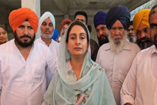 Harsimrat Kaur Badal again called the 'AAP' government as a 'dishonest government' in mansa