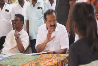 Minister Ponmudy election campaign