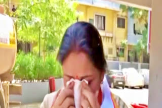 Sunetra Pawar shed tears
