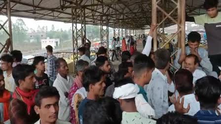 Ashoknagar farmers protest mandi