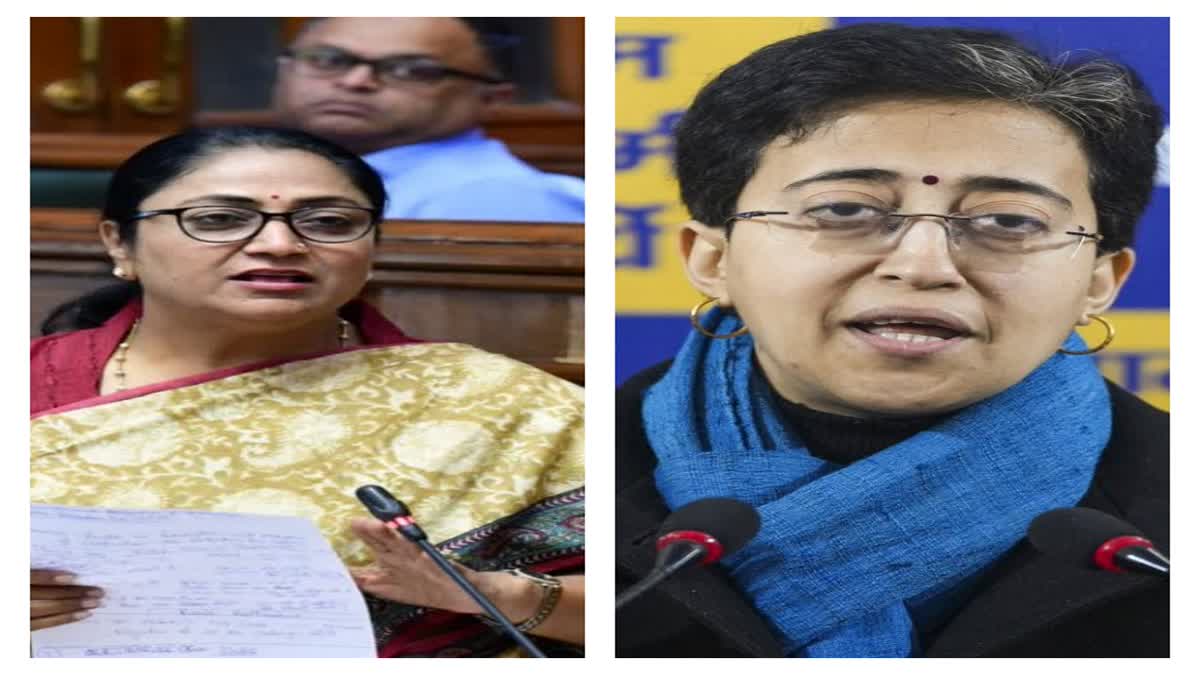 CM रेखा को लेकर आतिशी के ट्वीट पर बीजेपी नेता और मंत्री हमलावर
