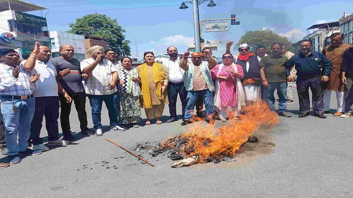 UTTARAKHAND CONGRESS PROTEST