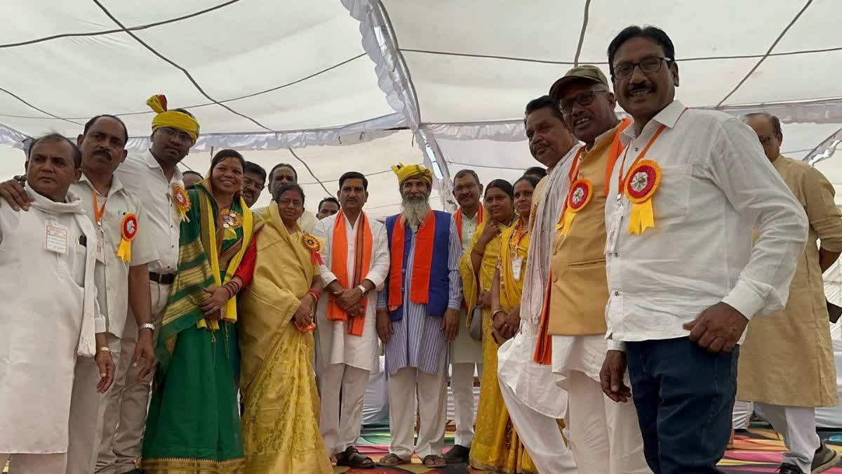 Joint program of Sahu and tribal society