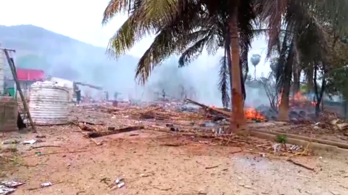 8 Killed In Blast Followed By Fire At Cracker Factory In Andhra Pradesh