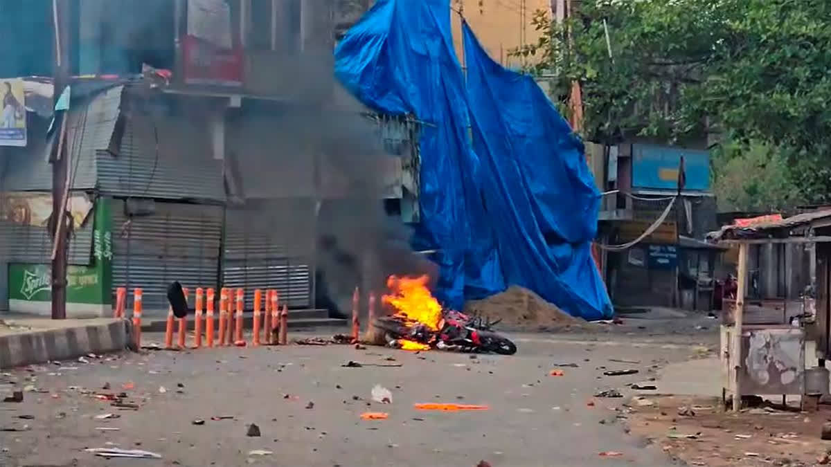 TMC claimed that the photographs and videos of people purportedly from violence-hit Murshidabad district in West Bengal were fake.