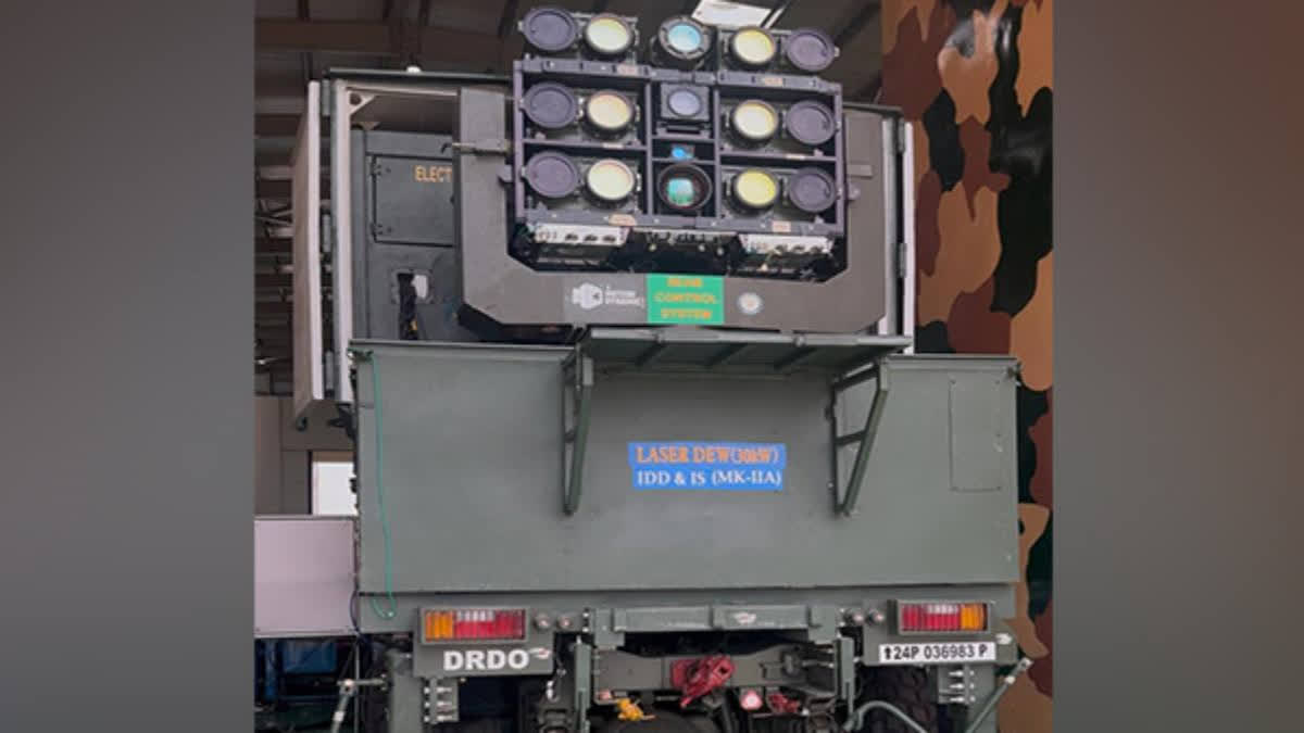 The Defence Research and Development Organisation (DRDO) will track the drone, fire a laser beam and destroy the target.