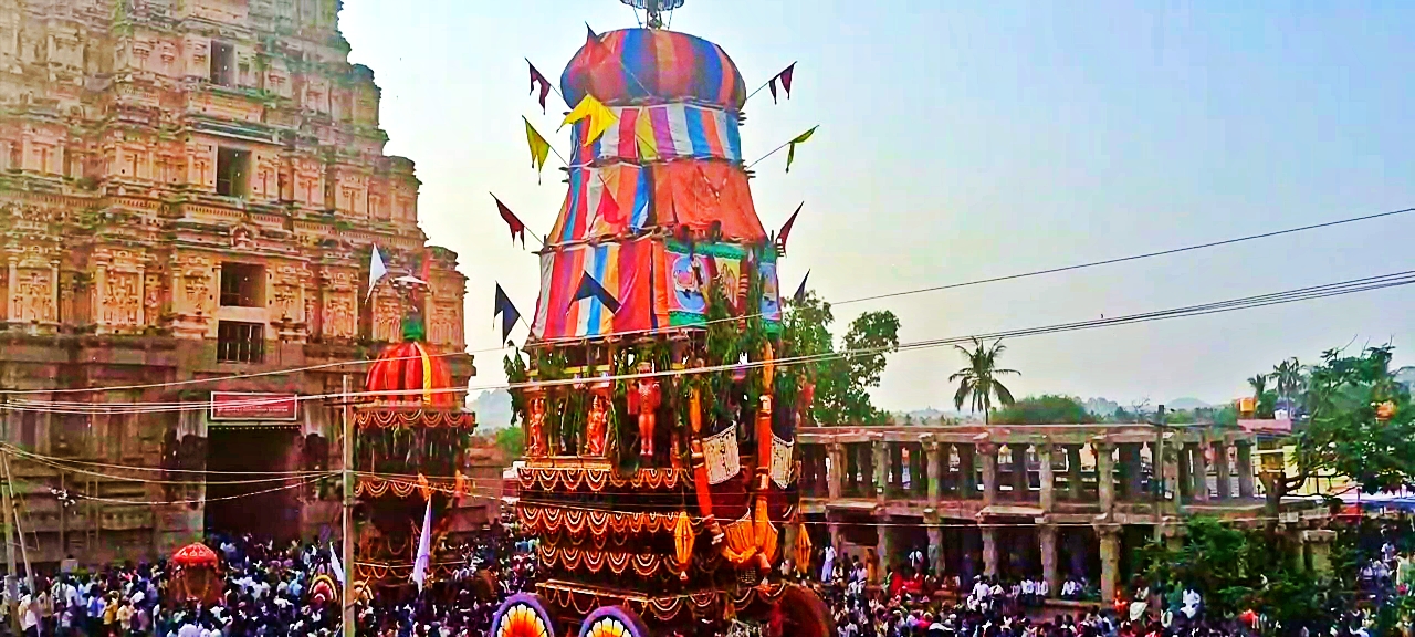 HAMPI JATRE VIJAYANAGARA ಹಂಪಿ ವಿರೂಪಾಕ್ಷೇಶ್ವರ ಚಂದ್ರಮೌಳೇಶ್ವರ ರಥೋತ್ಸವ