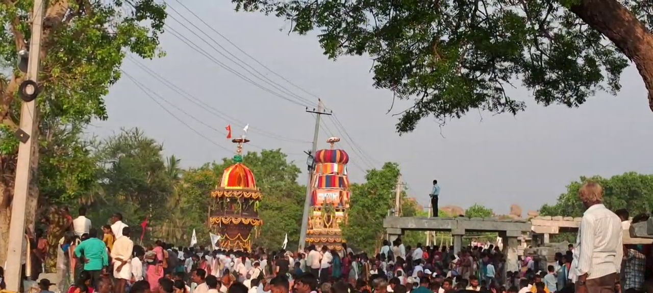 HAMPI JATRE VIJAYANAGARA ಹಂಪಿ ವಿರೂಪಾಕ್ಷೇಶ್ವರ ಚಂದ್ರಮೌಳೇಶ್ವರ ರಥೋತ್ಸವ
