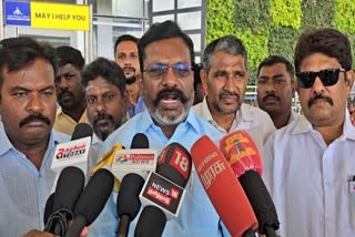 திருமாவளவன் பேட்டி புகைப்படம்