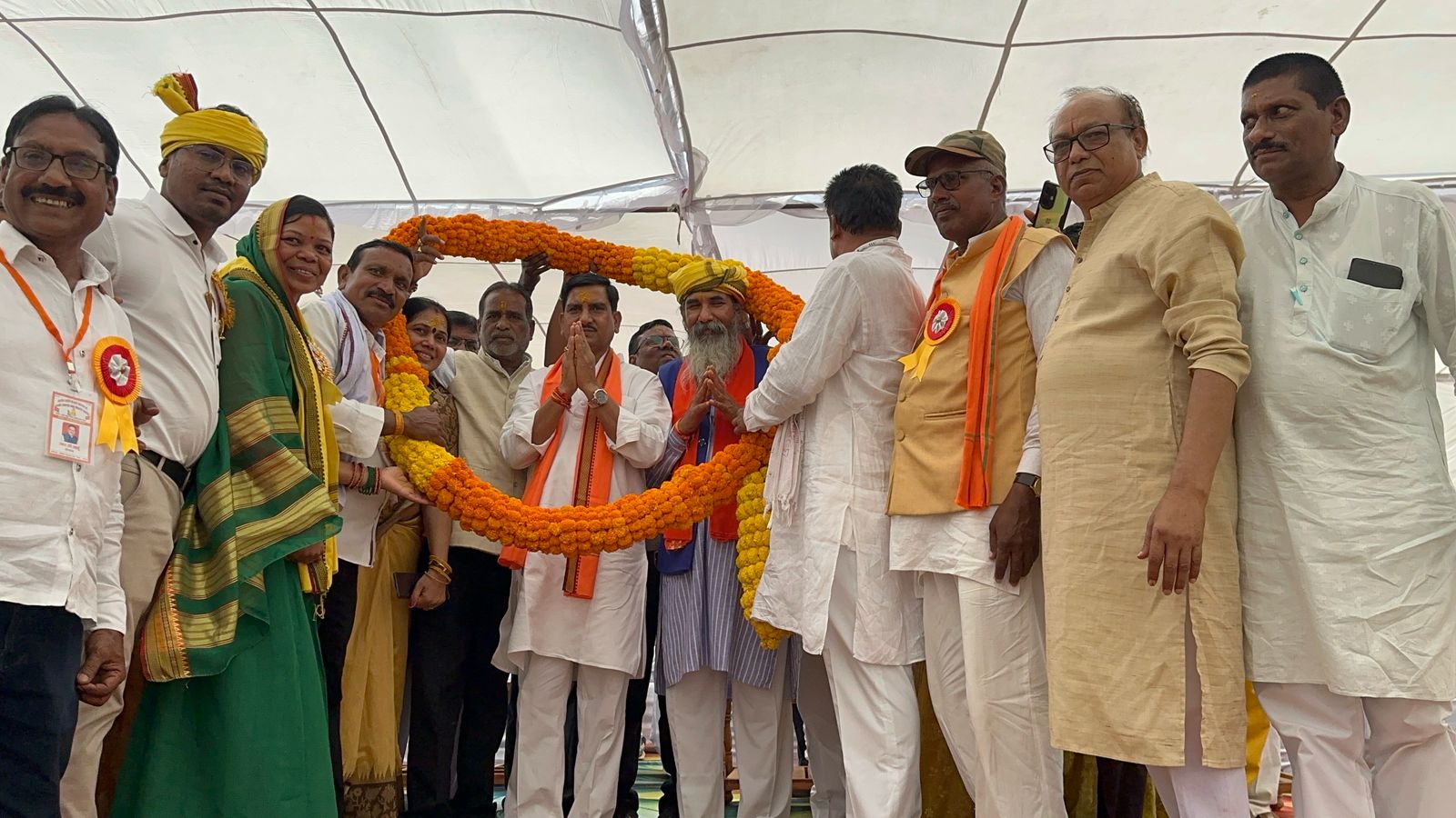 Joint program of Sahu and tribal society