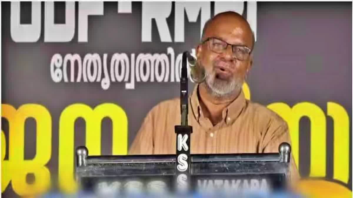 RMP LEADER K S HARIHARAN  ATTACK AGAINST KS HARIHARAN HOME  ഹരിഹരന്‍റെ വീടിന് നേരെ ആക്രമണം  കെ എസ് ഹരിഹരൻ വിവാദ പരാമർശം