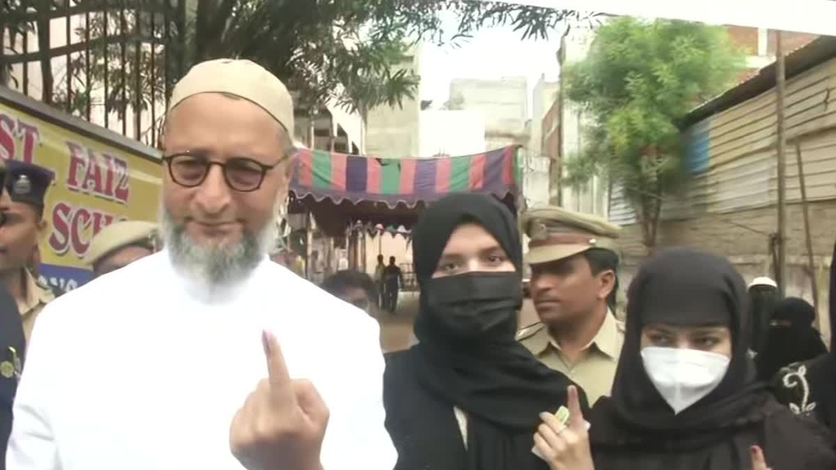 AIMIM  ASADUDIN OWAISI  LOKHSABHA ELECTION  ELECTION FOURTH PHASE 2024