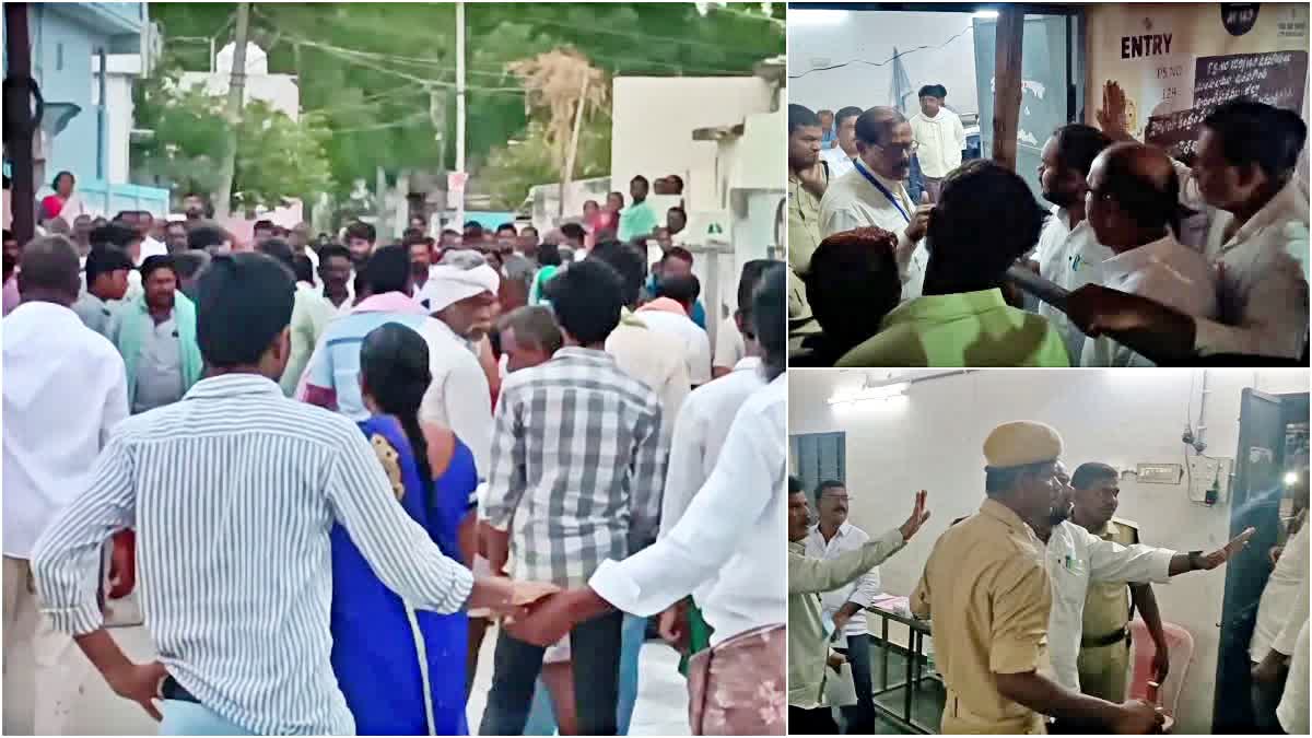 Clashes in AP Parliament Election